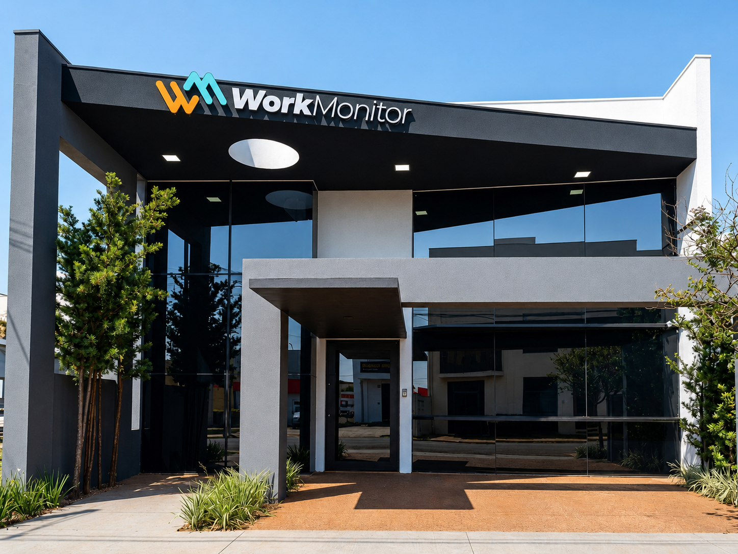 Fachada da sede da WorkMonitor em Bauru/SP